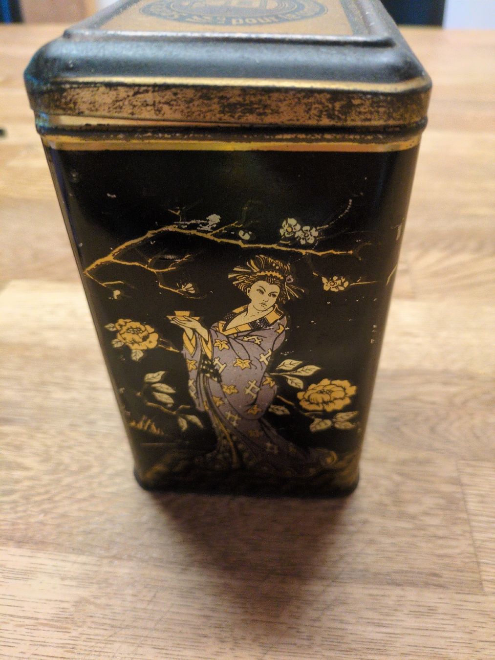 Barattoli: Antike Blechdose Societe Kaiser Kaffee Jugendstil Optik 1920 – Usato da Fankhaus (Trub) venduto da sun_7677 4