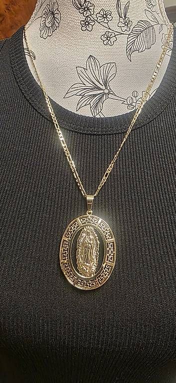 Catenine: Kette, mit Heiligenfigur – Nuovo (secondo la descrizione) da Kaufdorf venduto da Nati-Nati 3
