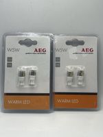 AEG W5W Warm LED, 12V 5W, Neu & OVP - Top Zustand!