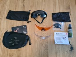 Schweizer Armee Brille, Schutzbrille, Sonnenbrille