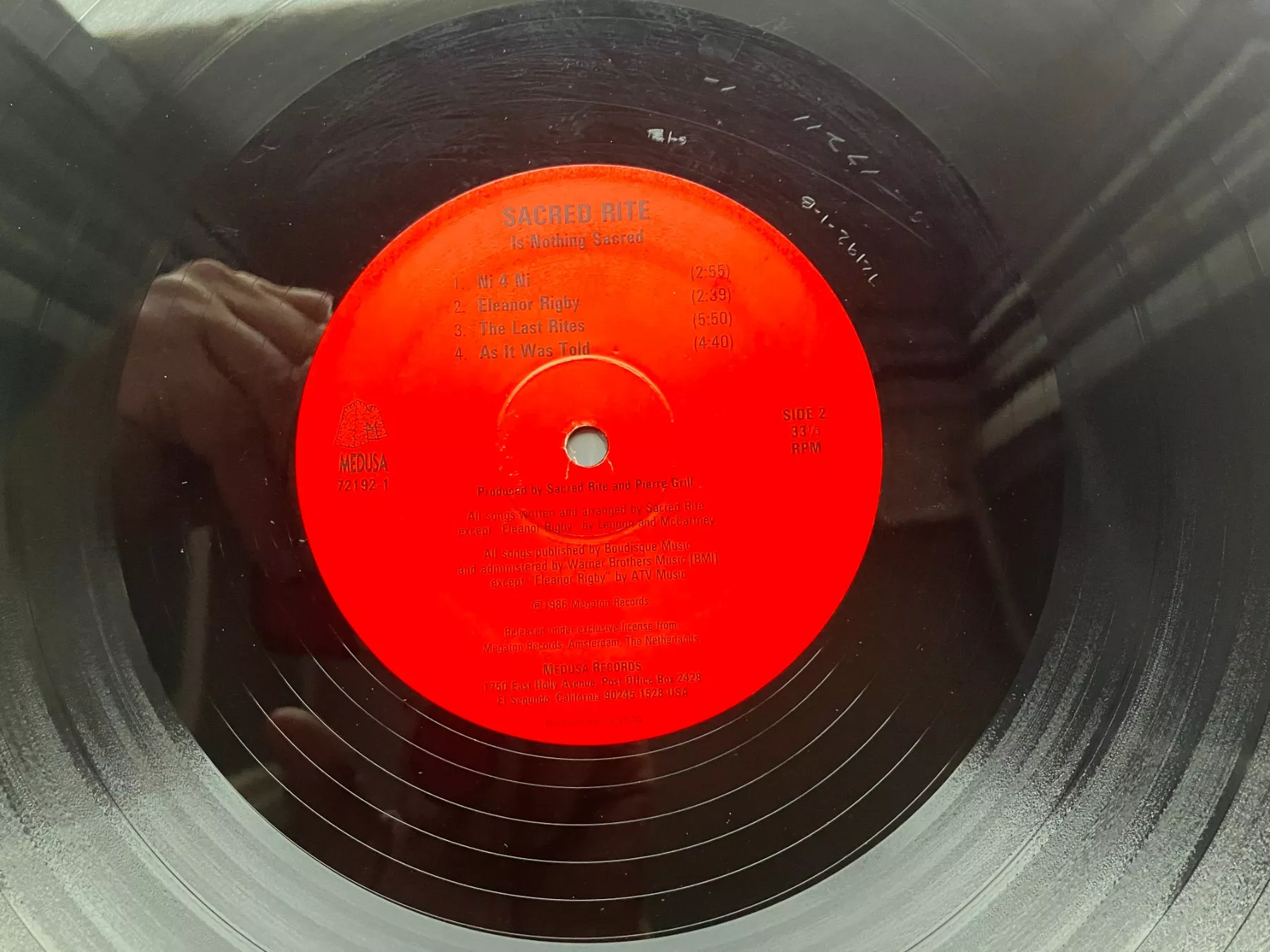 Schallplatten: Scared Rite – Gebraucht aus Aarwangen von Jukebox3 8