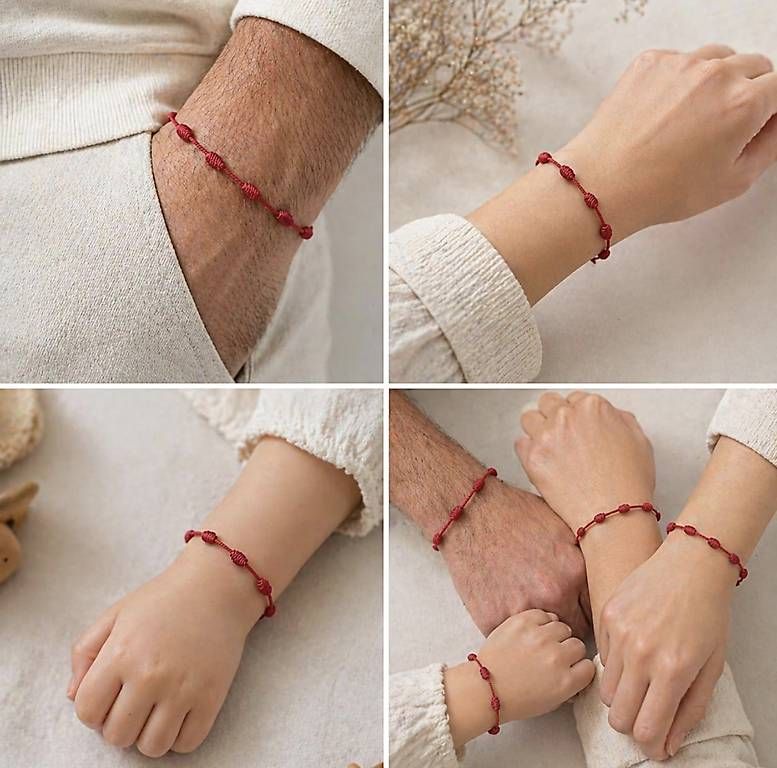 Bracciali & Braccialetti: Rotes Glücks-Armband – Nuovo e nell'imballaggio originale da Eglisau venduto da 1fh_s9l8 3