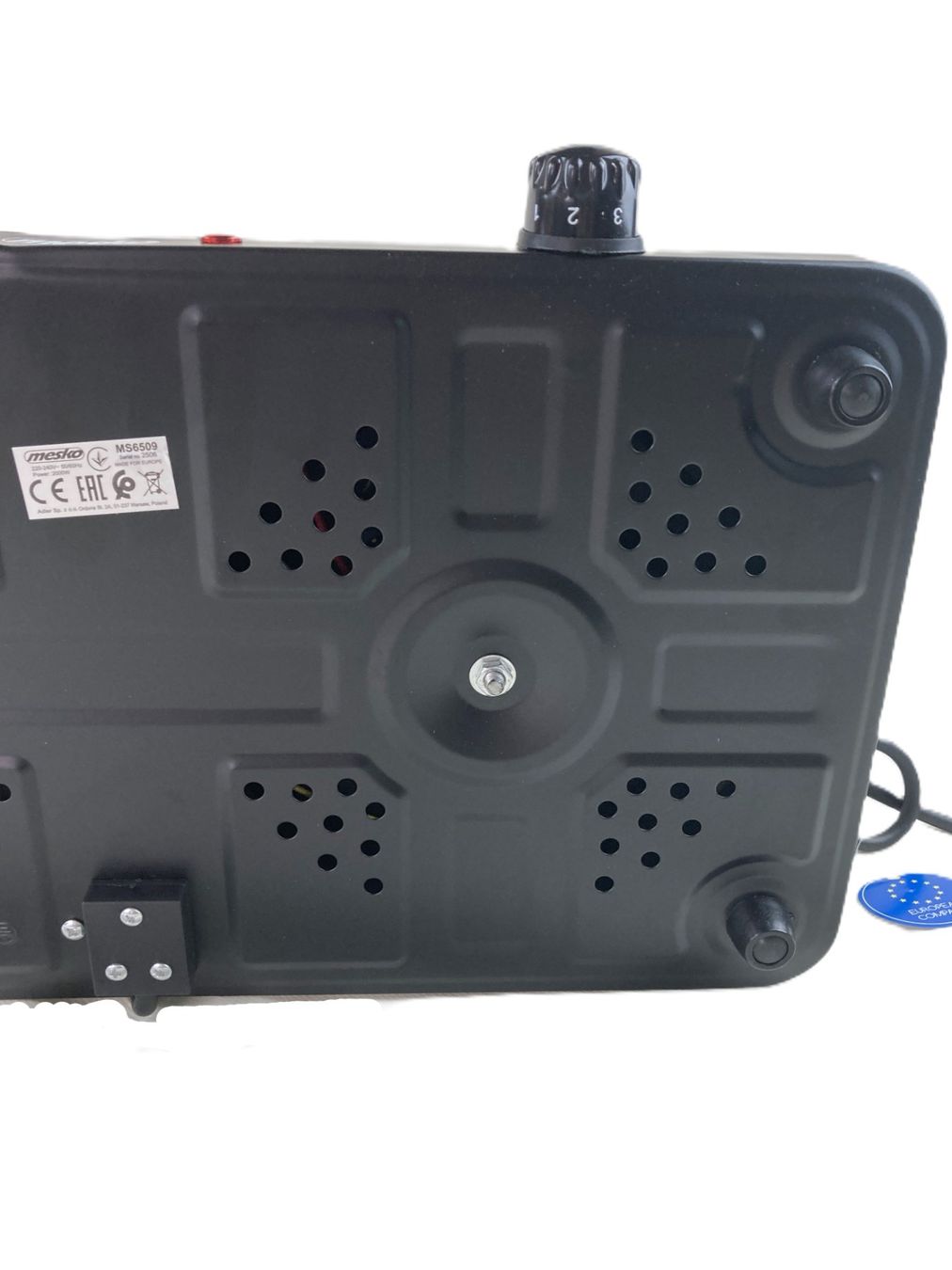 Herde: MESKO | Kochplatte | MS 6509 | Schwarz | ca 2000W – Neu (gemäss Beschreibung) aus Wittenbach von Restwert_St-Gallen 4