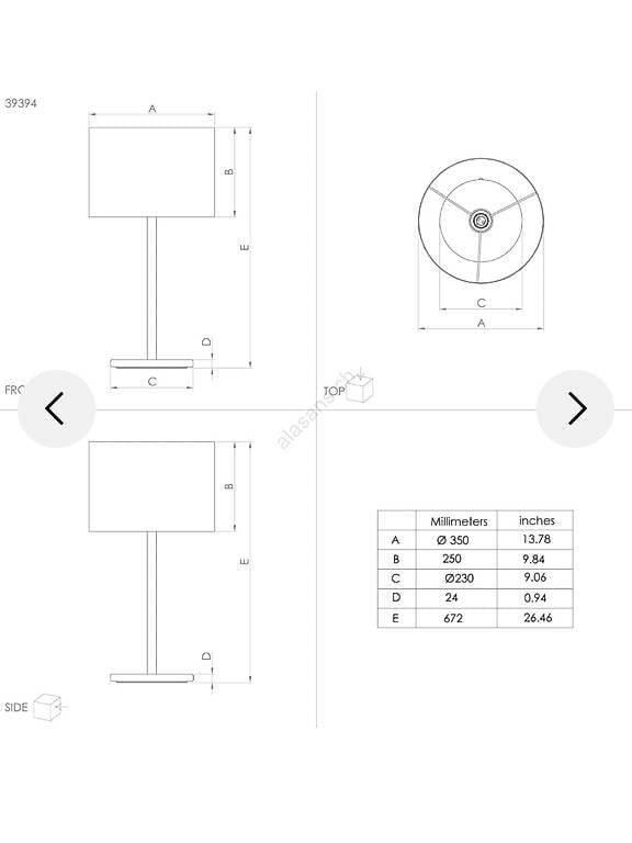 Lampes: Tischlampe Sagato 1 – Neuf (Voir description) à Biberist par rem_pbz6 3