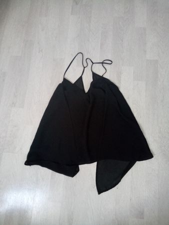 Tally Weijl Top Schwarz Groesse 38 guter Zustand