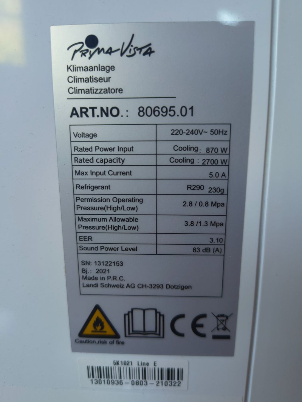 Klimageräte: Klimaanlage – Gebraucht aus Guntershausen von Wolfsburg01 4
