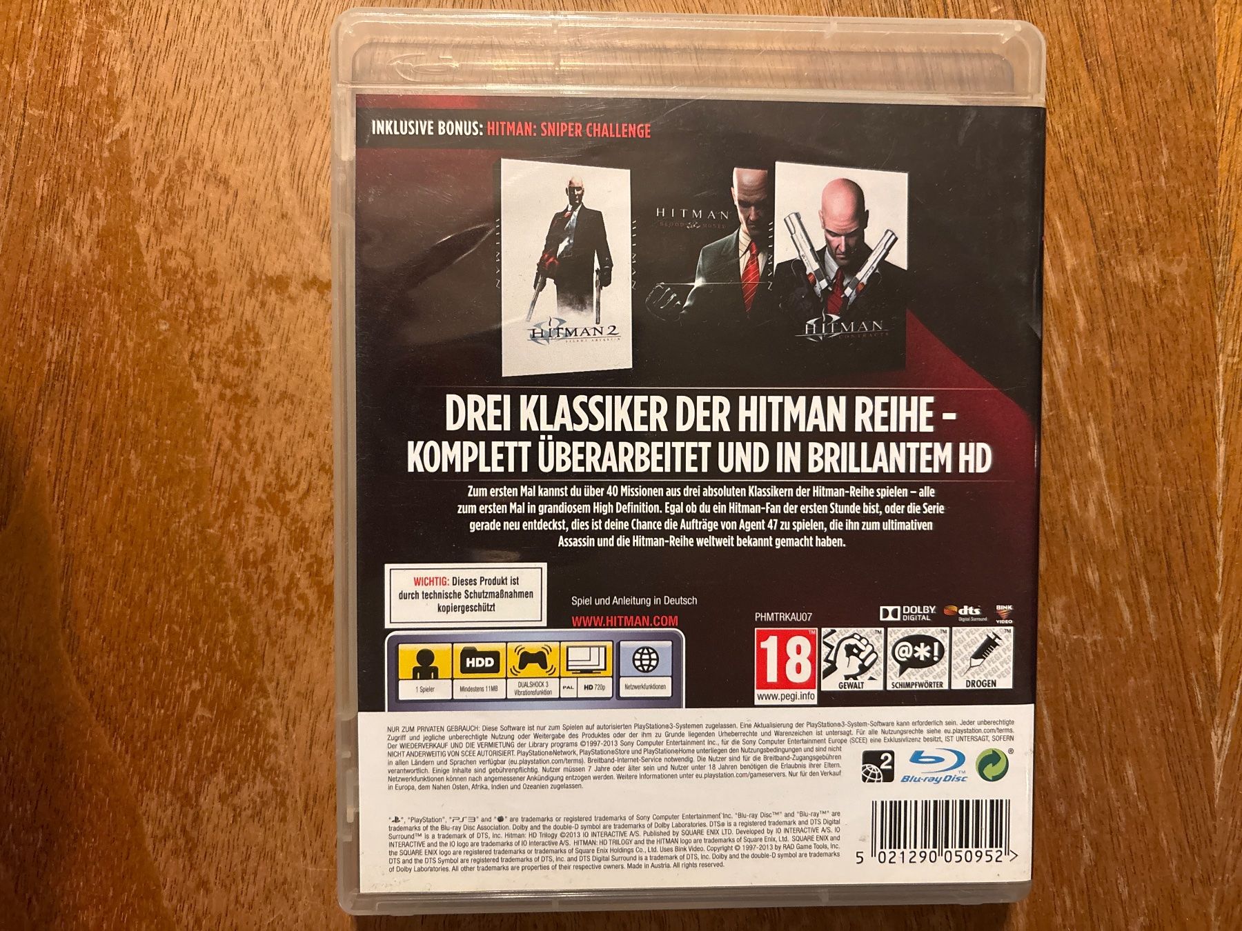 Sony Giochi: HITMAN TRILOGIE - Sony Playstation 3, PS3 – Usato da Zürich venduto da hiddentreasures_zh 1