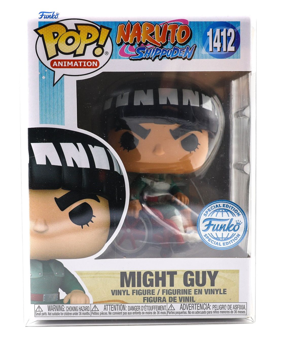 Funko Statuette: Might Guy #1412 [SE] Funko POP Naruto - NEW – Nuovo e nell'imballaggio originale da Paudex venduto da dindeboy