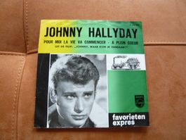 JOHNNY HALLYDAY SINGLE HOLLANDE ENVOI EN SUISSE UNIQUEMENT !