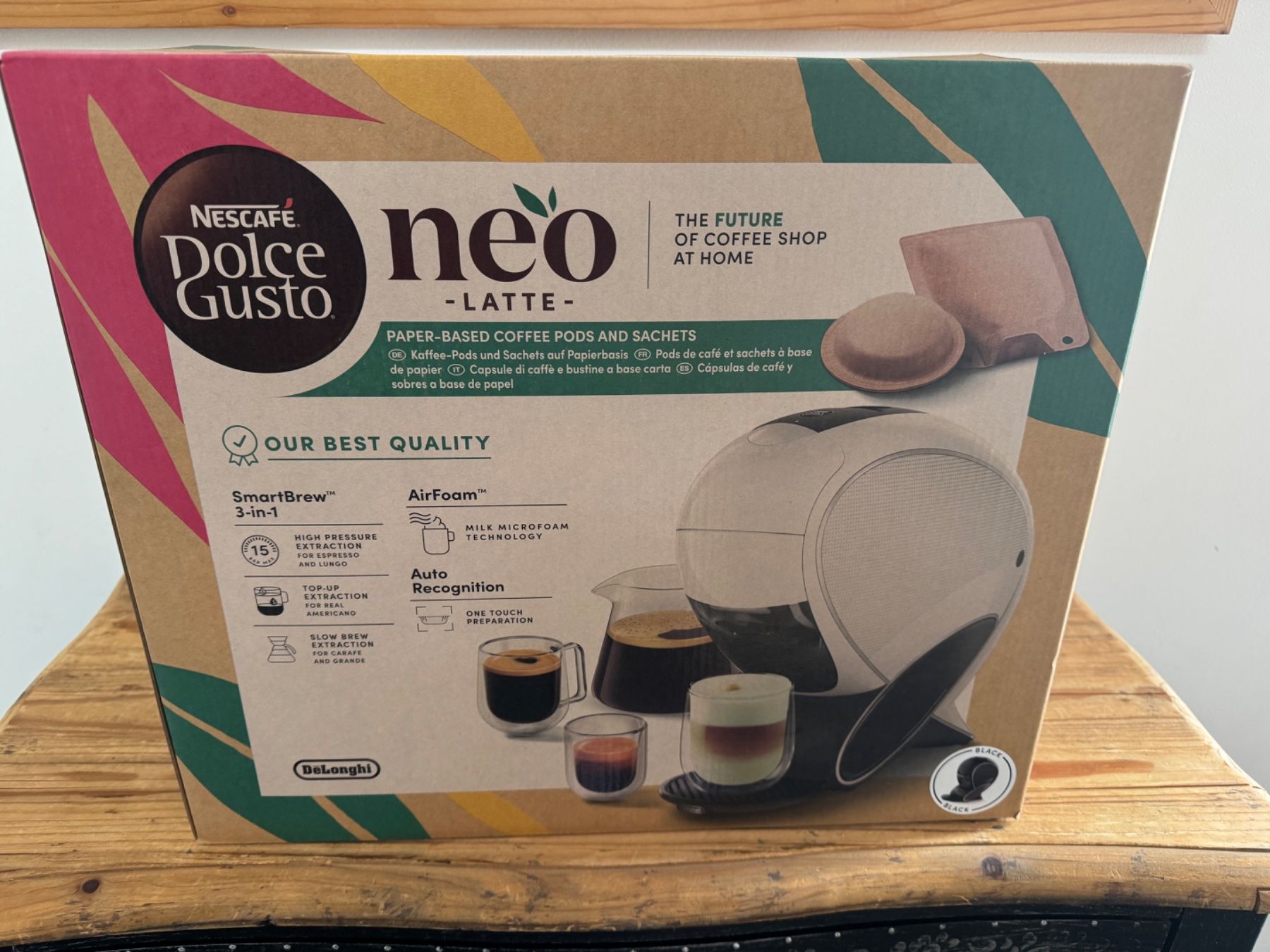 Nescafé Macchine per caffè & Macchine per espresso: Nescafé Dolce Gusto Neo Latte, FABRIKNEU – Nuovo e nell'imballaggio originale da Meiringen venduto da tonicandgin