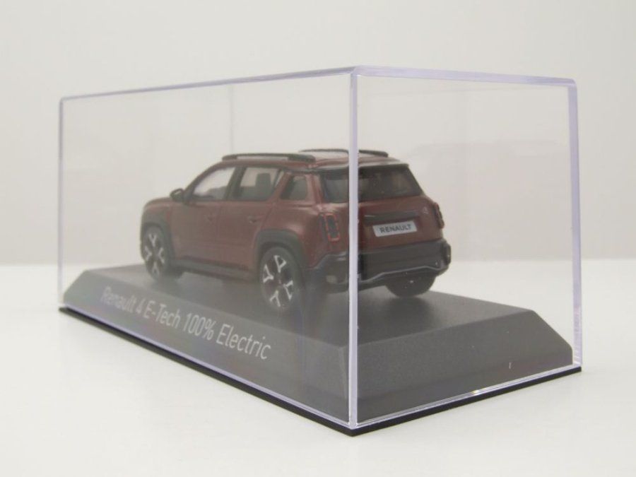 Renault Modellini d'auto: Renault 4 E-Tech 100% Electric seit 2025 dunkelrot met. / – Nuovo e nell'imballaggio originale da Gerlafingen venduto da espero88 8