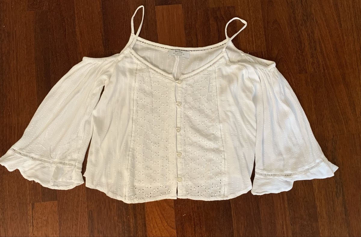 Blusen: Weisse Bluse, Grösse S, Top Zustand! – Neu (gemäss Beschreibung) aus Stans von carina_123 1