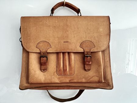 Bree Vintage Ledertasche Schultornister/ Schultasche
