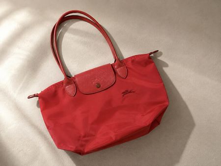 Longchamp Le Pliage  M tote bag pink 