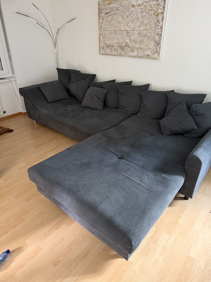 Sofas: Ecksofa Anthrazit Stoff Gebraucht – Gebraucht aus Uzwil von ste_7qmm