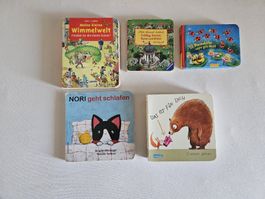 5 schöne Papp Bilderbücher