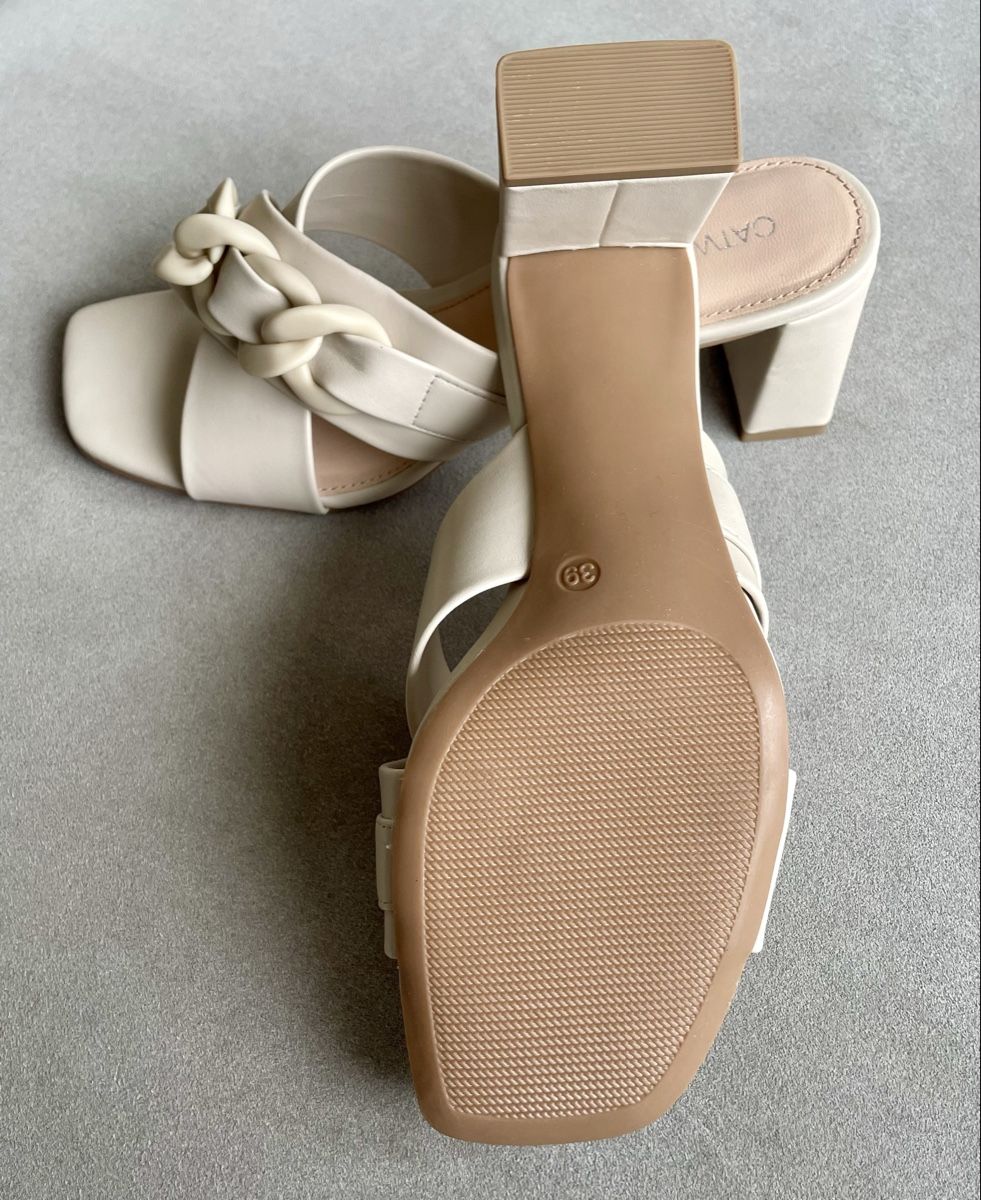 Dosenbach Scarpe da donna: Elegante Sandale, beige, 39 – Nuovo e nell'imballaggio originale da Zürich venduto da baobab97 2