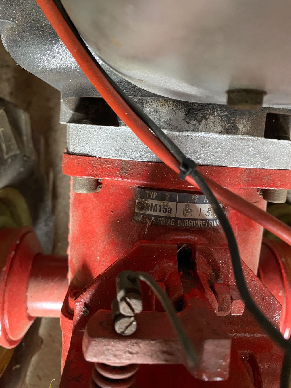Aebi Tutte le macchine: Aebi AM 15a mit Bodenhacke – Difettoso da Ursenbach venduto da stutz97 1