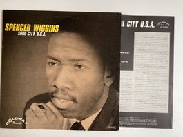 Spencer Wiggins LP - Soul City USA (Japan-Pressung)