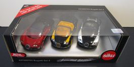 SIKU 3 BUGATTI SET 4 LIMITED ÉDITION
