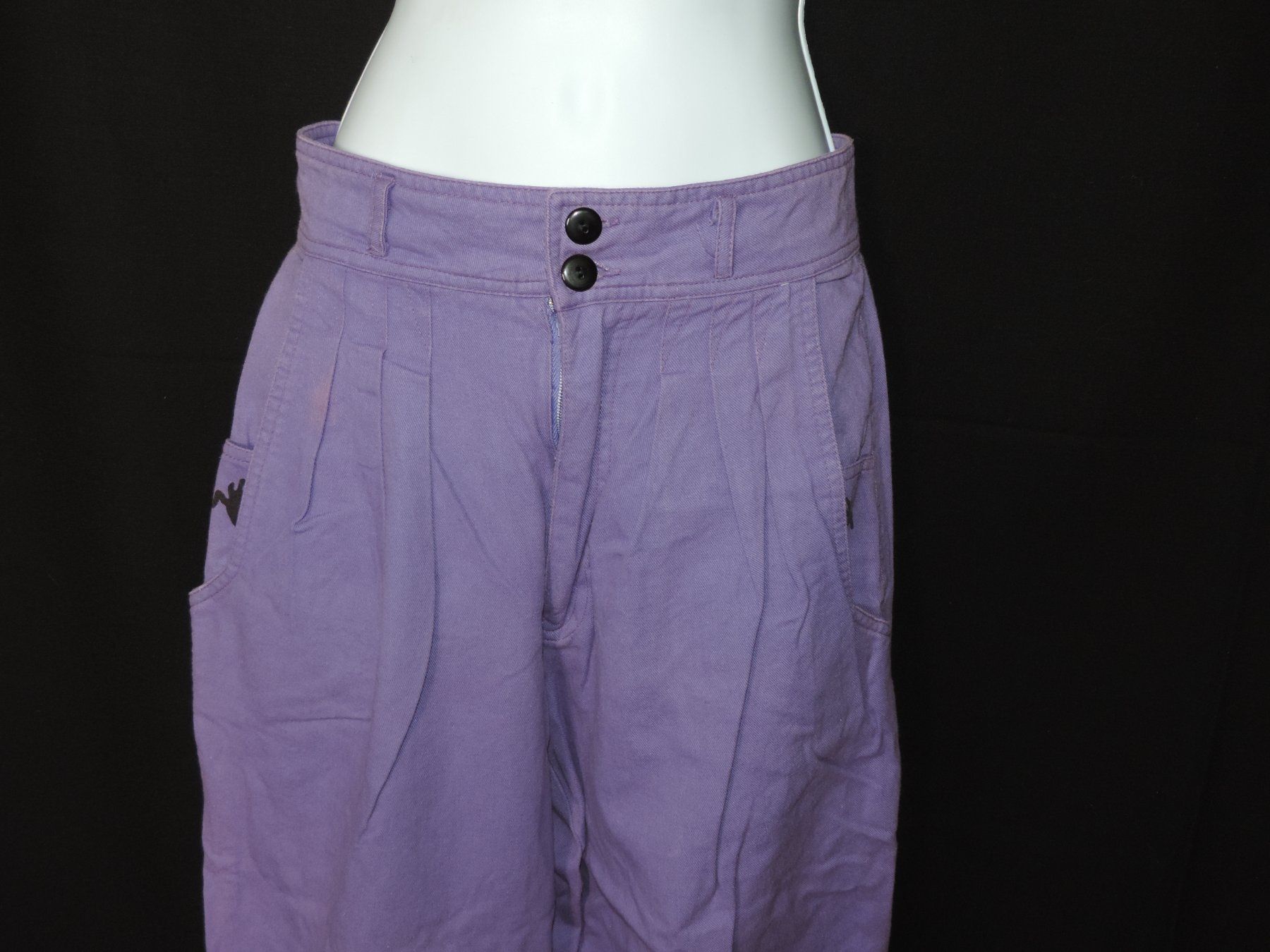 Lotti di vestiti: pantalons violet et vert – Usato da Genève venduto da Axelle333 2