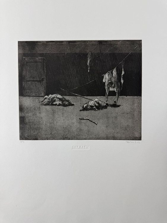 Grafica & Litografie: BACH HANS RADIERUNG SIGNIERT NUMMERIERT – Usato da Gersau venduto da grafik-kunst 5
