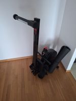 Rudergerät DOMYOS mit Matte, schwarz, guter Zustand
