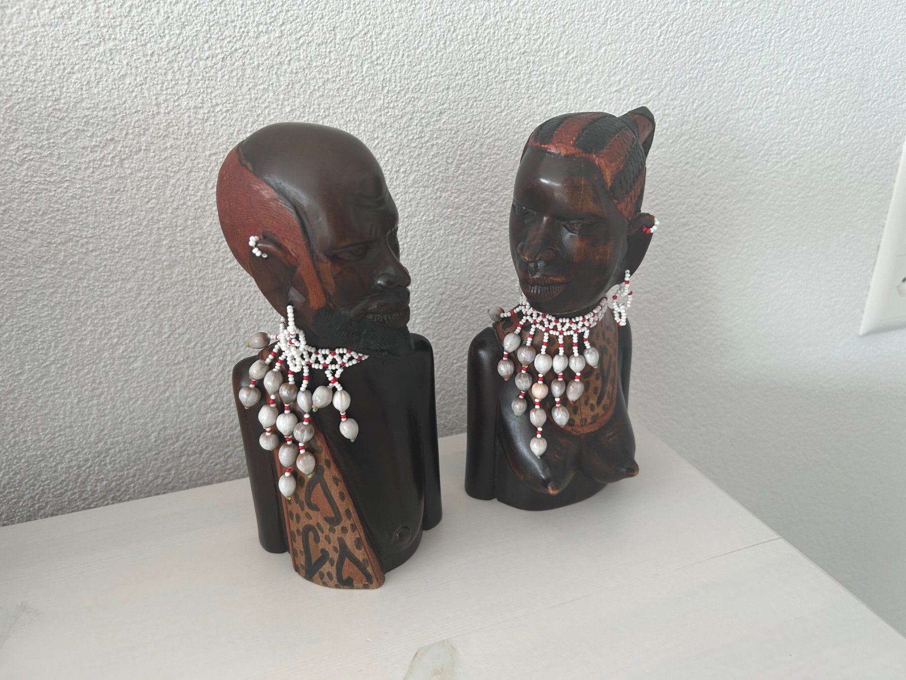 Statuette: Afrikanische Figuren,  Paar – Usato da Wängi venduto da Argon180