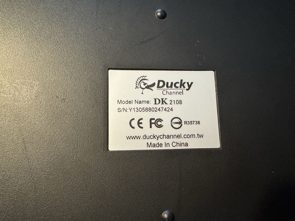Ducky Tastiere: Ducky Tastatur – Usato da Adliswil venduto da vio123 2