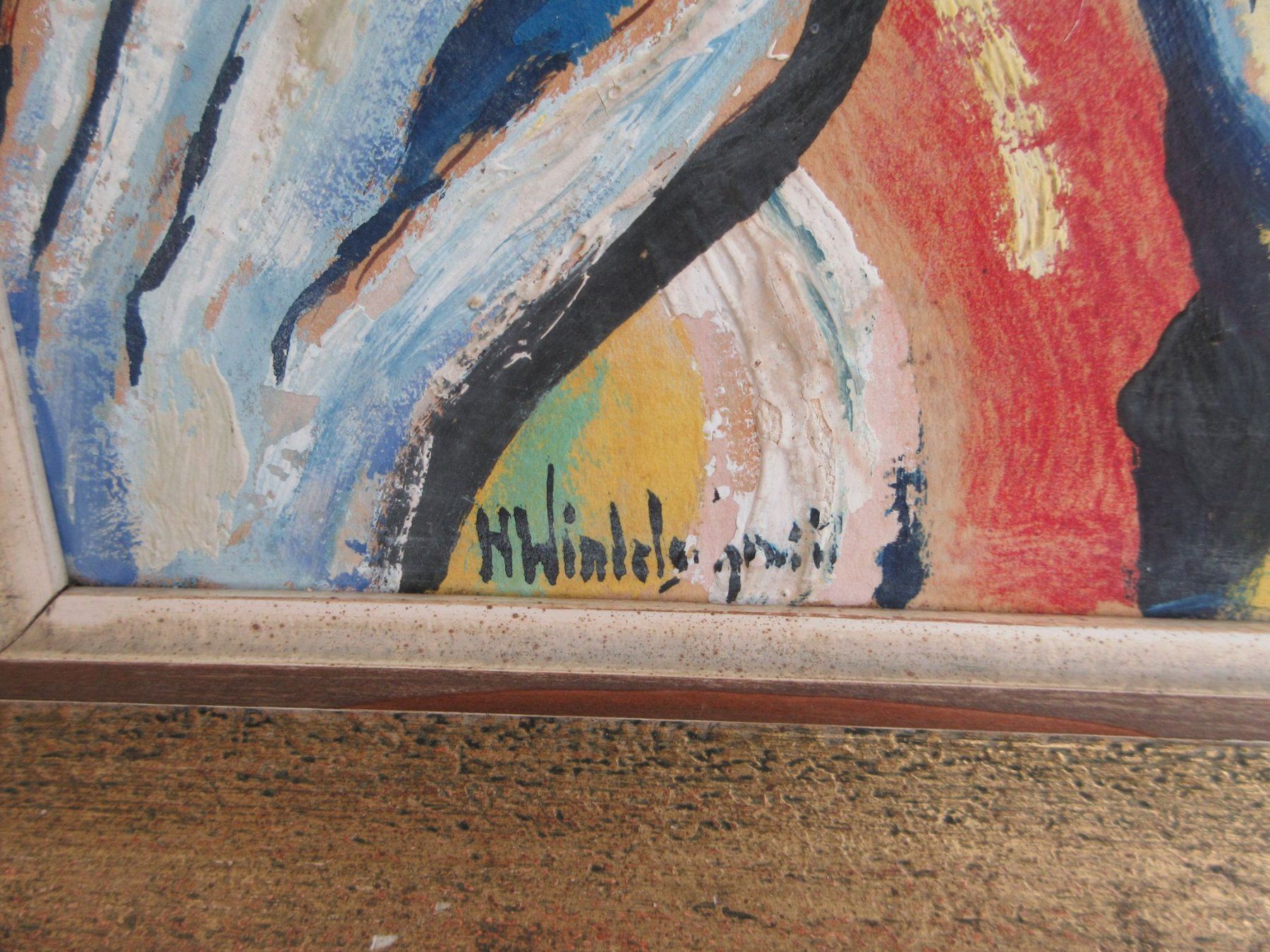 Dipinti: Madonna mit Kind - Acryl? – Usato da Binningen venduto da tempipassati 3