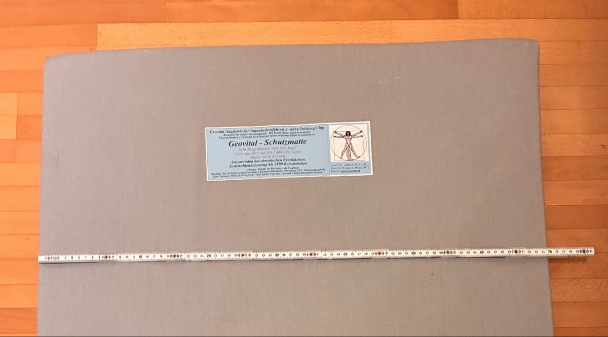 Tappetini fitness: Geovital Strahlenschutzmatte – Usato da Triesen venduto da Einstein011 1
