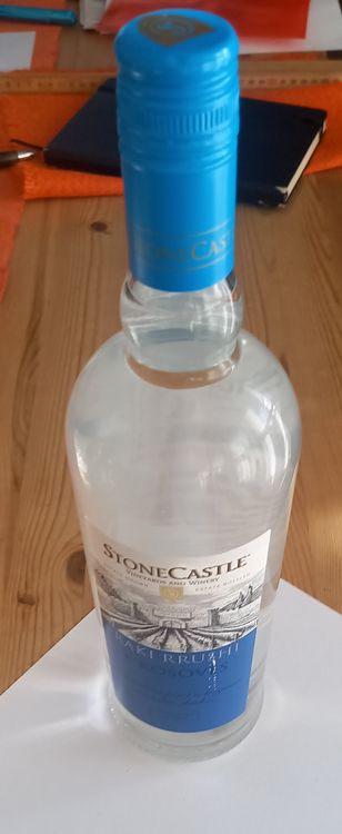 Stone Castle Raki Rrushi e Kosovës, ungeöffnet, 750 ml / 674 (Neu und ...