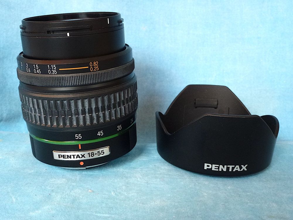 Pentax AF 18/55mm f3,5-5,6. Obiettivo autofocus per fotocamere reflex digitali - Blackdove Cameras