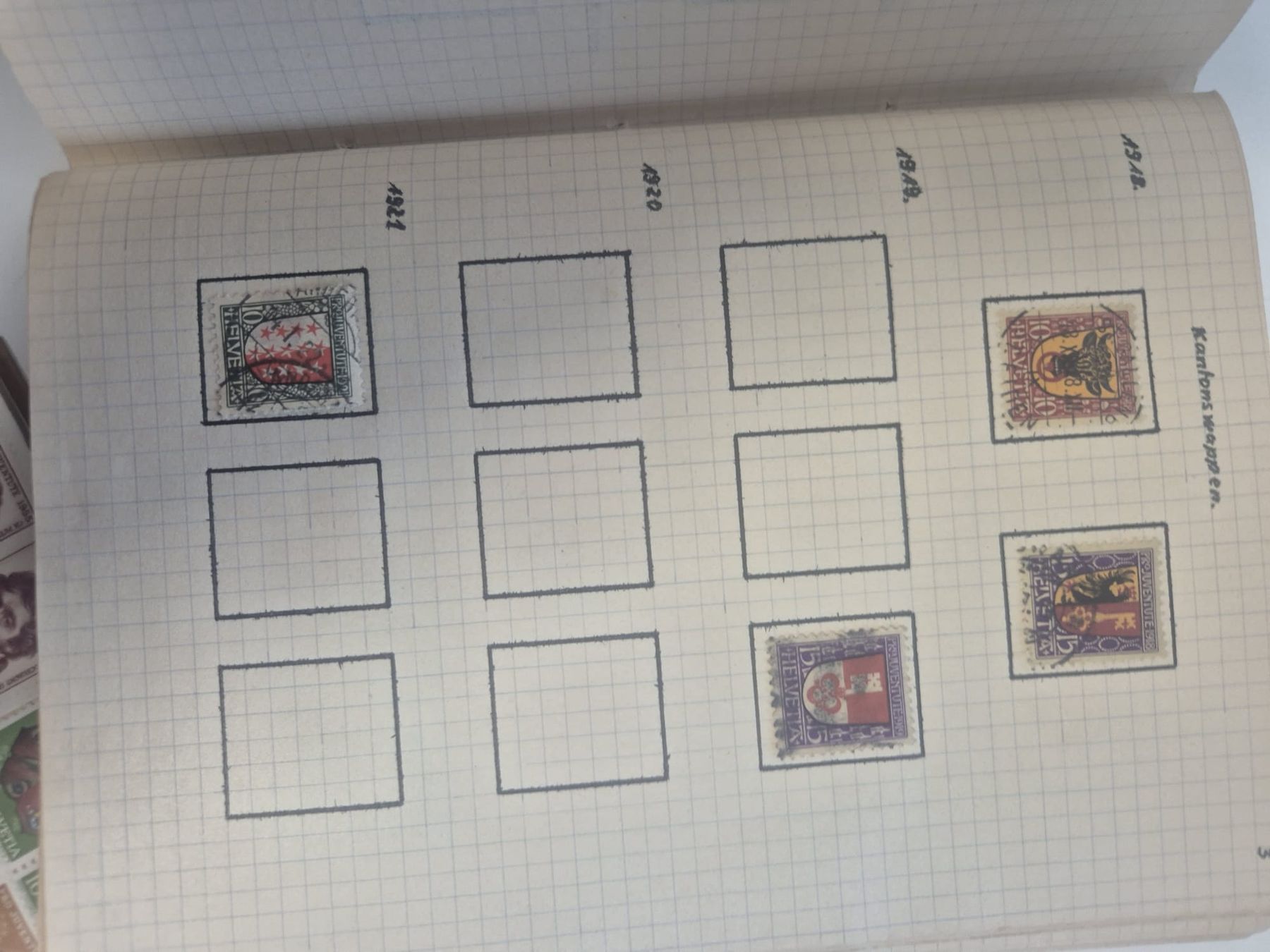 Tous les timbres: Briefmarken Sammlung Schweiz – D'occasion à Röthenbach i. E. par 3538ScaniaR420 1