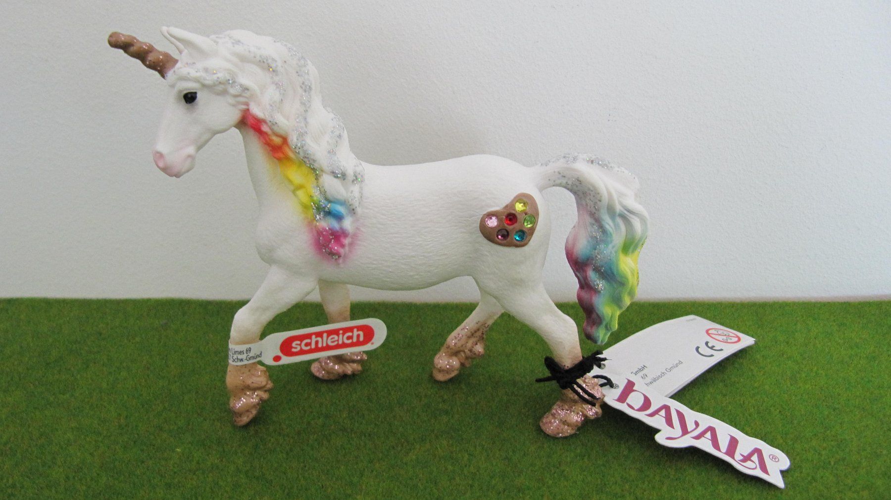Schleich Giocattoli: Schleich Bayala Herz-Einhorn   NEU – Nuovo (secondo la descrizione) da Brunnen venduto da Kiwiland1