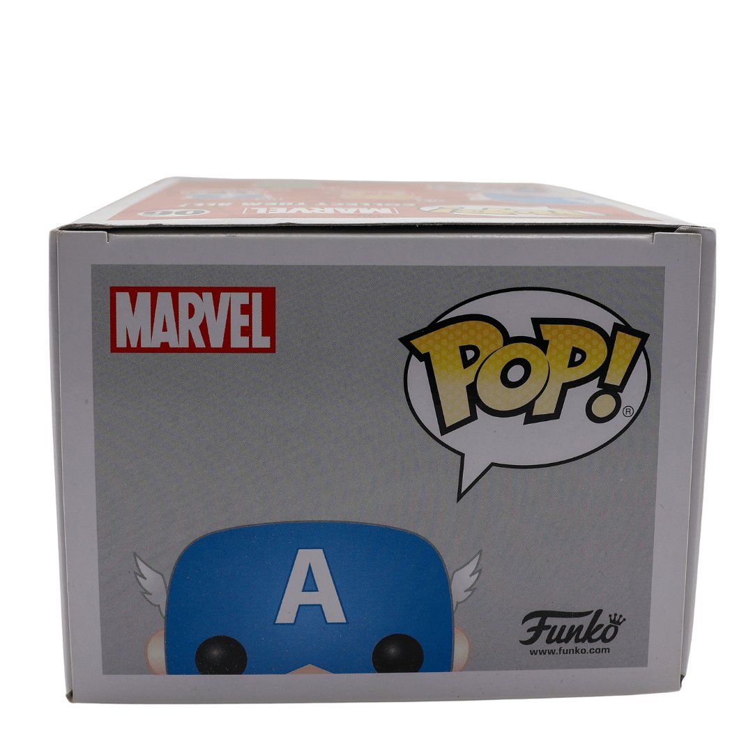 Funko Statuette: Captain America #6 Funko POP Marvel Summer Con – Nuovo e nell'imballaggio originale da Paudex venduto da dindeboy 4