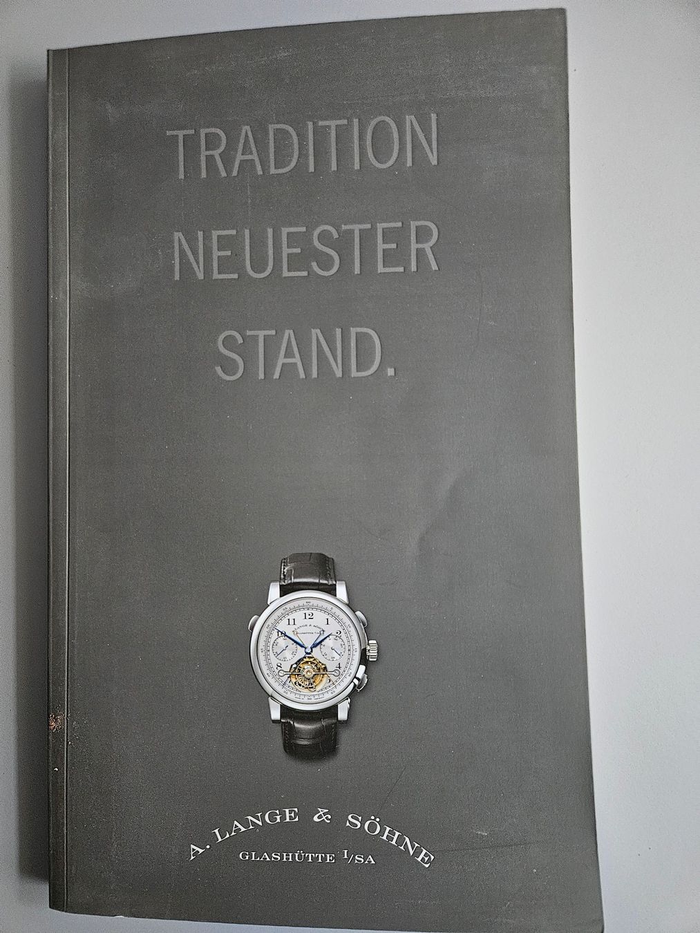 Bücher: A. Lange & Söhne - Tradition neuester Stand – Gebraucht aus Langendorf von Bruenu
