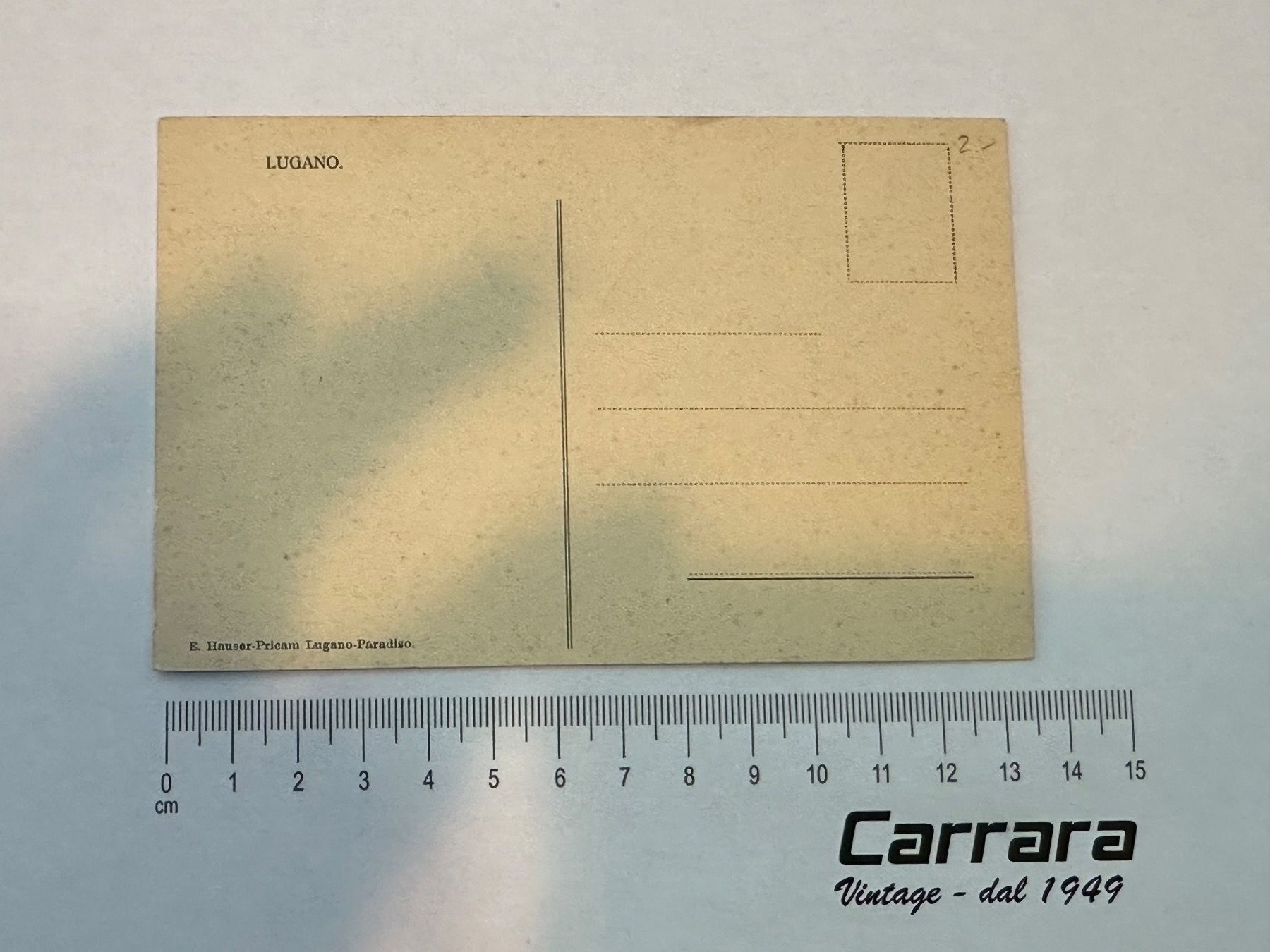 Cartoline postali: Postkarten Tessin Ticino Lugano – Usato da Chiasso venduto da Carrara-Modellismo 1