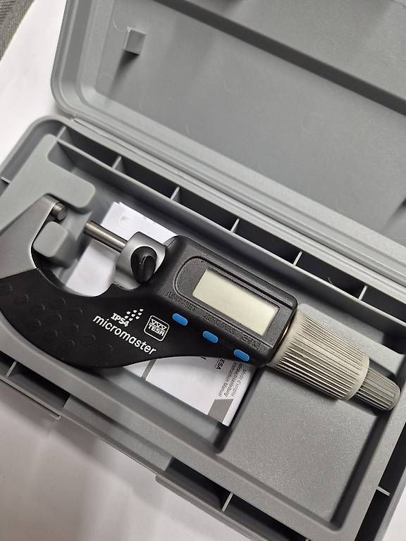 Tesa Misurare: Tesa Micromaster Bügelmessschraube Mikrometer 0-30mm – Usato da Pratteln venduto da attech_ 1