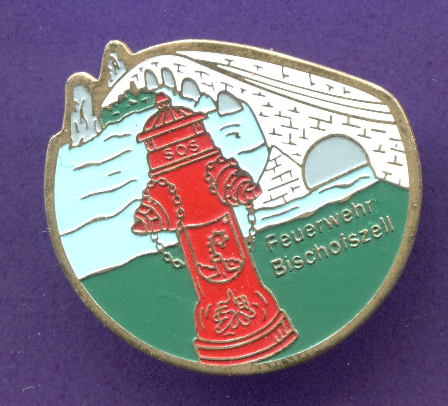 Placchette & Badge: Feuerwehr  BISCHOFZELL – Usato da Winterthur venduto da Sammleroase
