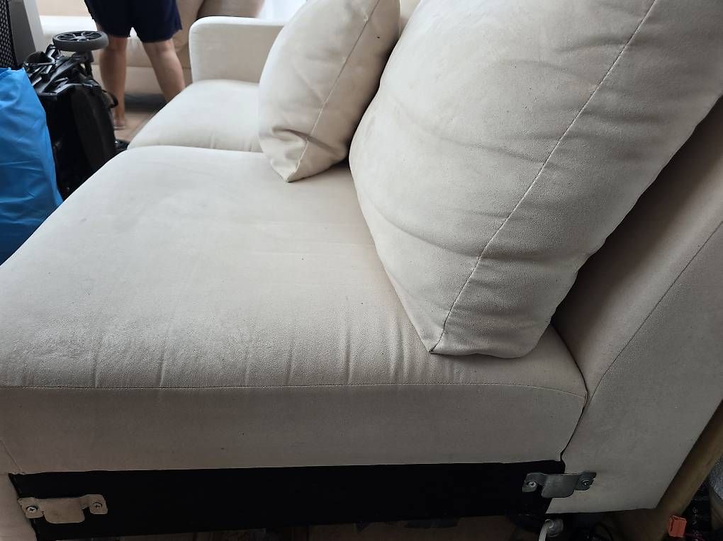 Sofas: Ecksofa abzugeben  – D'occasion à Niedergösgen par angelac 3
