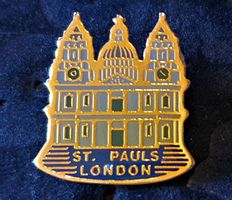 H015 - Pin St. Pauls Cathedral London