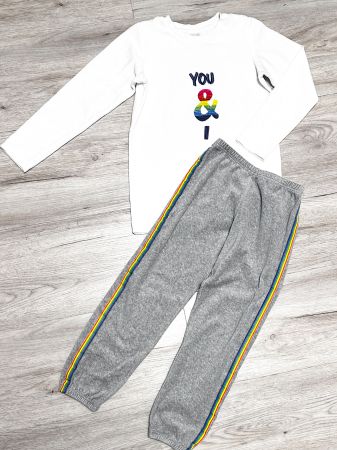 TOP 🩷 Gr 122/128 SCHIESSER Pyjama Plüsch/Frottée