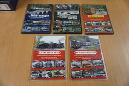 Eisenbahnfilme der Museumsbahn Blonay - Chamby, 8 DVDs