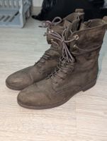 Damen Stiefel braun Grösse 38 Leder optik gebraucht
