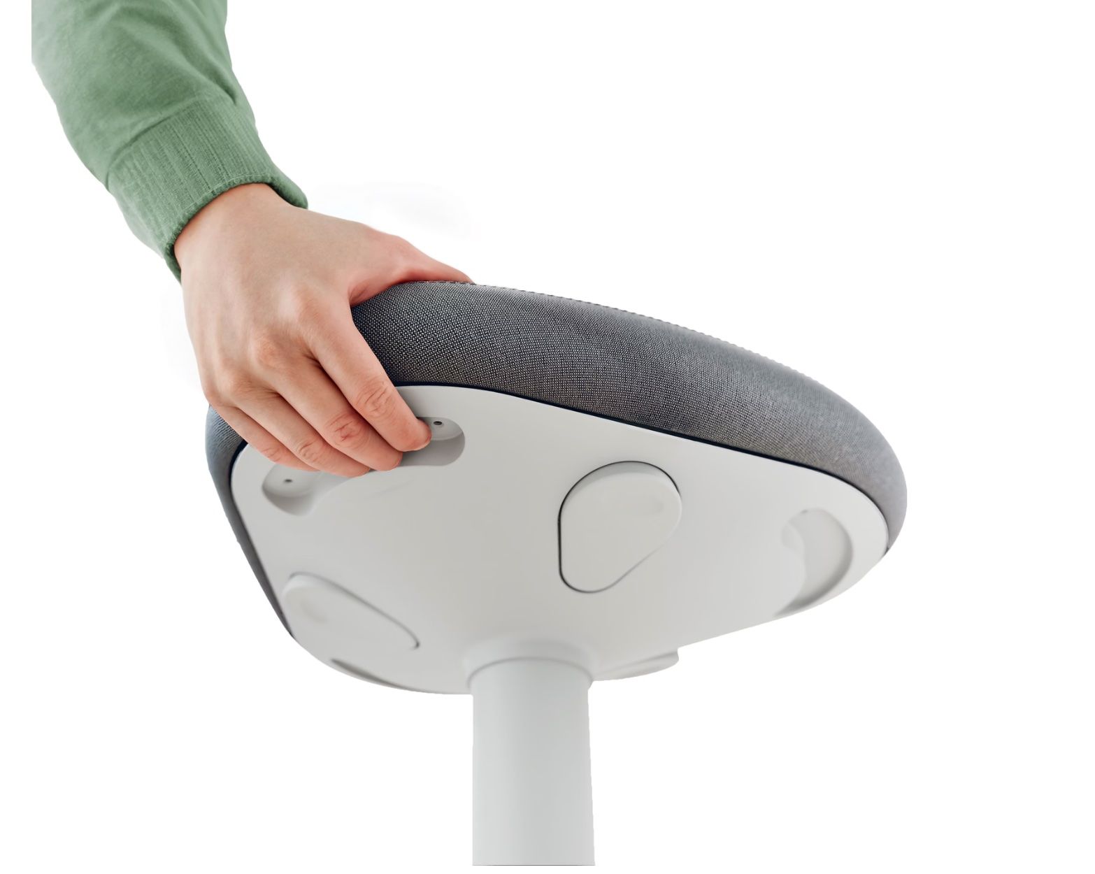 Leitz Sgabelli: Ergo Active Stehhhocker, grau verstellbar von Leitz – Usato da St.Gallen venduto da darkmoto11 3