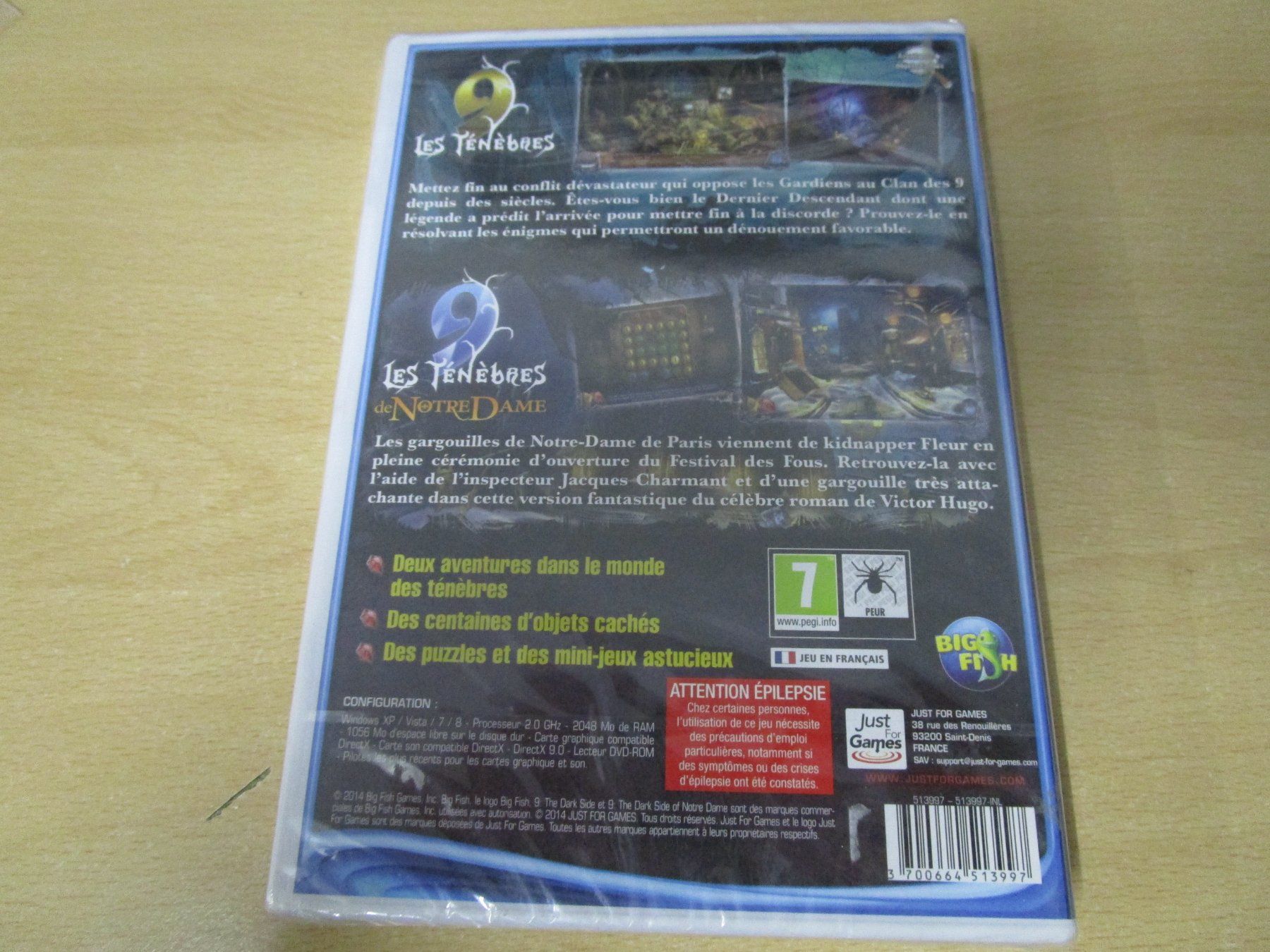 Spiele: 9: Les Tenebres + de Notre Dame PC Neuware – Neu und originalverpackt aus Goldau von agestuffer 1