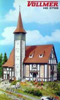 Vollmer 3768 - Fachwerkkirche Altbach 1:87 H0