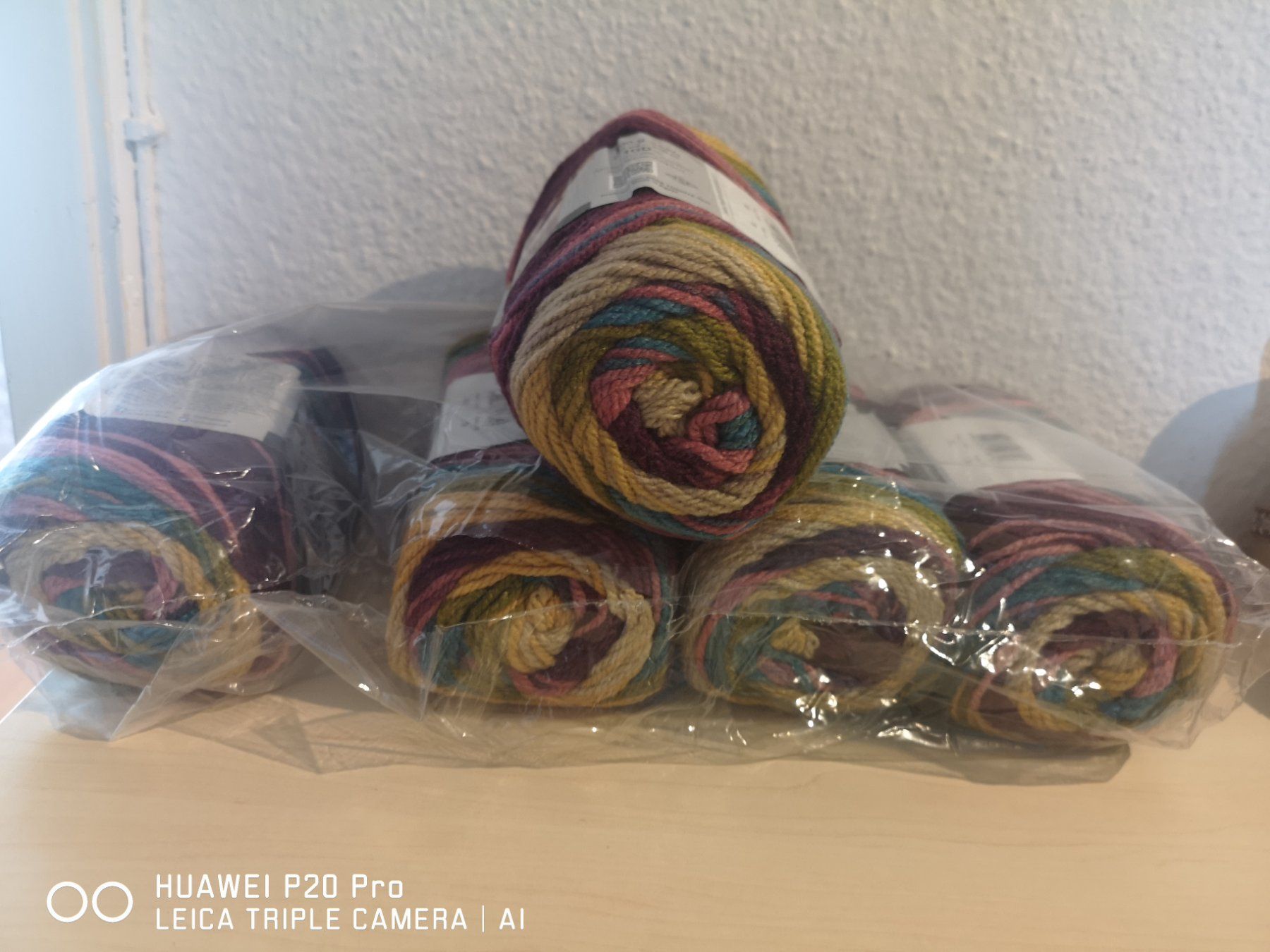Lana: 5x100g Garn – Nuovo e nell'imballaggio originale da Frenkendorf venduto da DORU1
