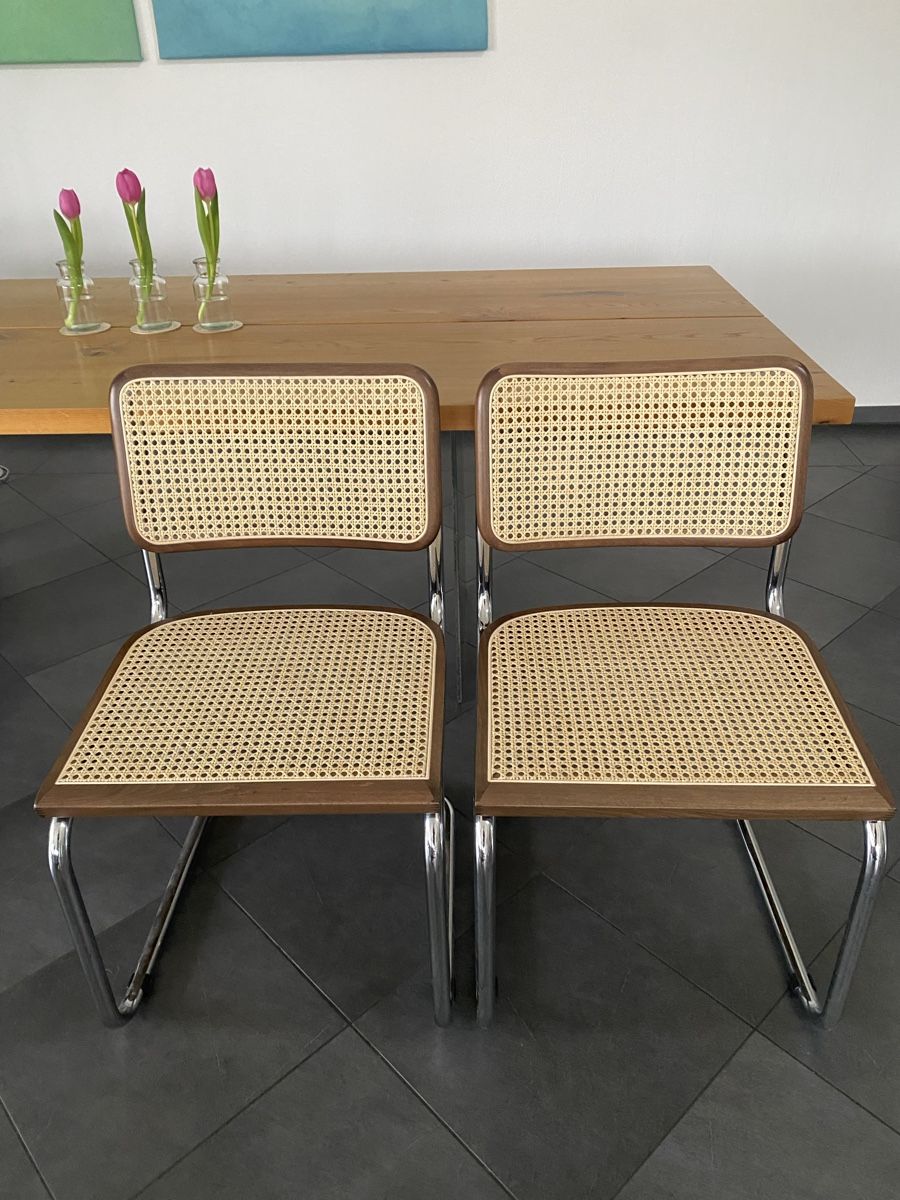 Sedie: Design Freischwinger Stühle Chairs – Nuovo (secondo la descrizione) da Olten venduto da sportwelt